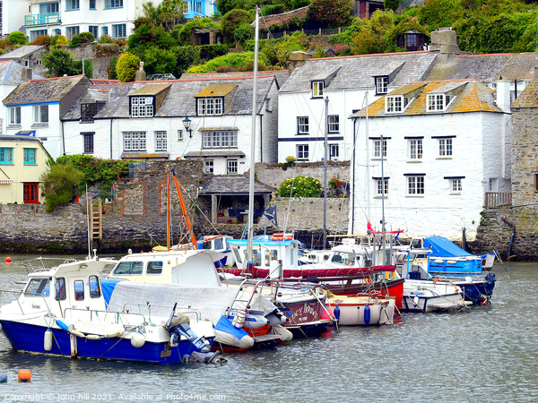 Polperro harbour in South Cornwall. Picture Board by john hill