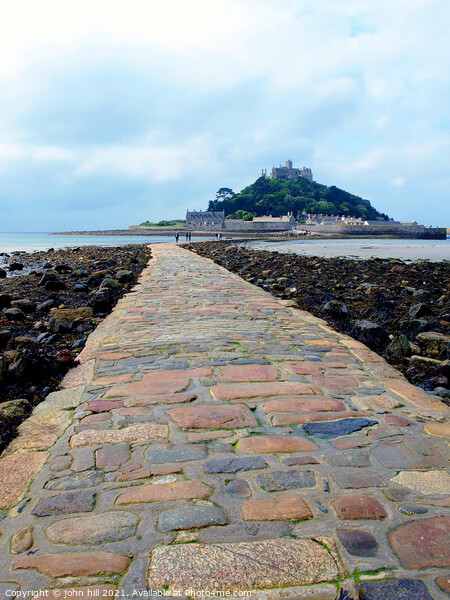 St. Michael's Mount in Cornwall. Picture Board by john hill