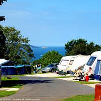 Buy canvas prints of Camping. by john hill