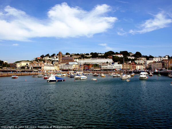 Torquay inner harbour. Picture Board by john hill