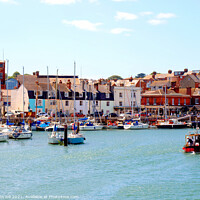 Buy canvas prints of Brewers Quay at Weymouth. by john hill