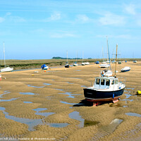 Buy canvas prints of awaiting the Tide. by john hill