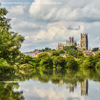 Buy canvas prints of Ely Cathedral the Ship of the Fens by Veronica in the Fens