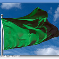 Buy canvas prints of RGB Flag Triptych by Bernard Rose Photography