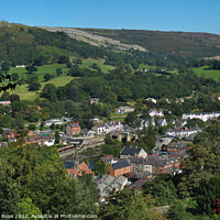 Buy canvas prints of Vale of Llangollen by Bernard Rose Photography