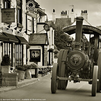 Buy canvas prints of Steam Traction Engine in Parkgate by Bernard Rose Photography