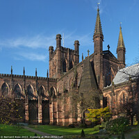 Buy canvas prints of Chester Cathedral by Bernard Rose Photography