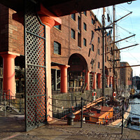 Buy canvas prints of Royal Albert Dock by Bernard Rose Photography