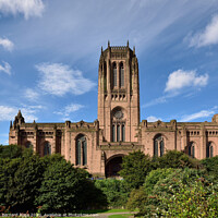 Buy canvas prints of Liverpool Anglican Cathedral by Bernard Rose Photography