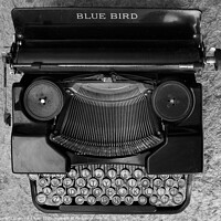 Buy canvas prints of Old Typewriter Wall Art by Bernard Rose Photography