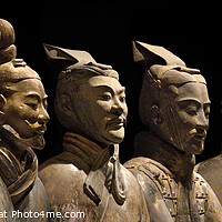 Buy canvas prints of Terracotta Warriors  by Bernard Rose Photography