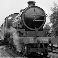 Buy canvas prints of Steam Train No. 2005 at North Yorkshire Moors Rail by Bernard Rose Photography