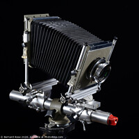 Buy canvas prints of Portrait of a Sinar 5x4 Camera by Bernard Rose Photography