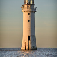 Buy canvas prints of Perch Rock Lighthouse New Brighton by Bernard Rose Photography