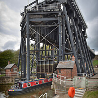 Buy canvas prints of Anderton Boat Lift by Bernard Rose Photography