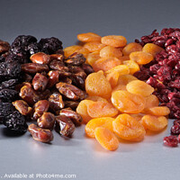 Buy canvas prints of Dried Fruit  by Bernard Rose Photography