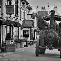 Buy canvas prints of Steam Traction Engine in Parkgate by Bernard Rose Photography
