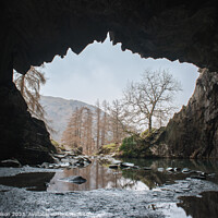 Buy canvas prints of Rydal Cave by louise wilson