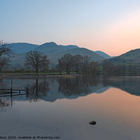 Buy canvas prints of The buttermere trees by louise wilson