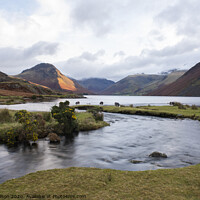 Buy canvas prints of Wastwater  by louise wilson