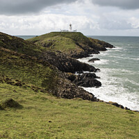 Buy canvas prints of Strumble head lighthouse by louise wilson