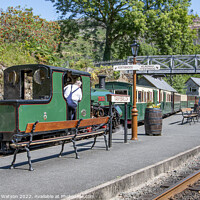 Buy canvas prints of Tan-Y-Bwlch Station by Hannah Watson