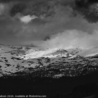 Buy canvas prints of Snowy Peak by Hannah Watson