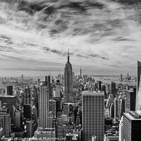 Buy canvas prints of NYC Skyline by Hannah Watson