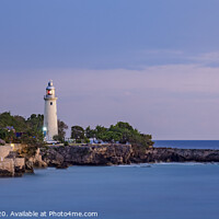 Buy canvas prints of Negril Lighthouse, Jamaica by Karol Kozlowski