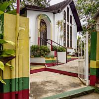 Buy canvas prints of Bob Marley Mausoleum by Karol Kozlowski