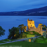 Buy canvas prints of Urquhart Castle and Loch Ness by Karol Kozlowski