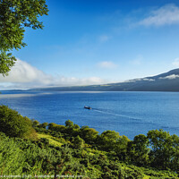 Buy canvas prints of Landscape of the Loch Ness by Karol Kozlowski