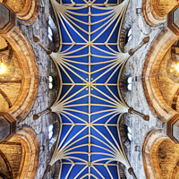 Buy canvas prints of Vault of the St Giles' Cathedral in Edinburgh by Karol Kozlowski