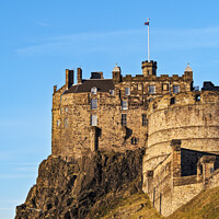 Buy canvas prints of Edinburgh Castle by Karol Kozlowski