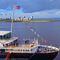 Buy canvas prints of Royal Yacht Britannia by Karol Kozlowski