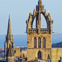 Buy canvas prints of Crown of the  St Giles' Cathedral by Karol Kozlowski