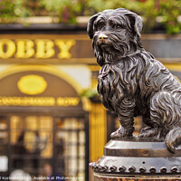Buy canvas prints of Statue of Bobby in Edinburgh by Karol Kozlowski