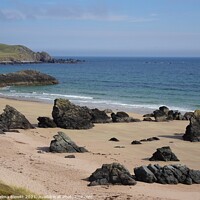 Buy canvas prints of Sango Bay Durness by Thelma Blewitt