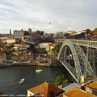 Buy canvas prints of Bridge across the Douro by Thelma Blewitt