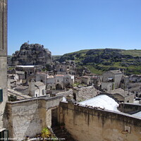 Buy canvas prints of Matera City Italy by Thelma Blewitt