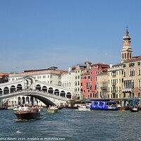 Buy canvas prints of Rialto Bridge Venice by Thelma Blewitt