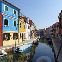 Buy canvas prints of Sunday Morning on Burano by Thelma Blewitt
