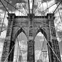 Buy canvas prints of Brooklyn Bridge, New York by Andrew Davies