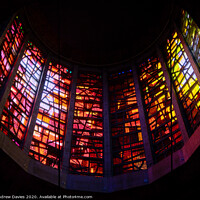 Buy canvas prints of Cup of Light, the Crown of Thorns of Liverpool Metropolitan Cathedral by Andrew Davies