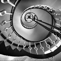 Buy canvas prints of Spiral staircase by Andrew Davies