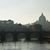 Buy canvas prints of Rome at dusk by Tomasz Goli