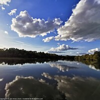 Buy canvas prints of Cloud reflections  by Joe Ames