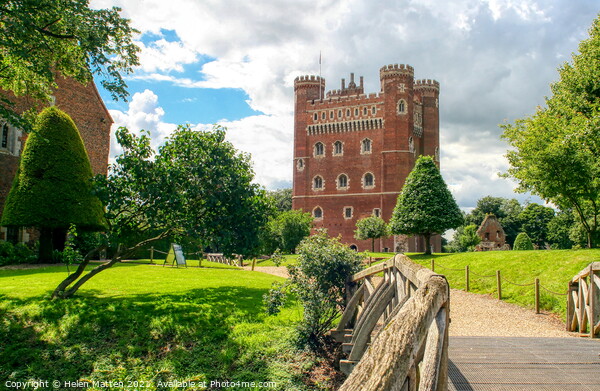 Tattershall Castle Sunny Day Picture Board by Helkoryo Photography