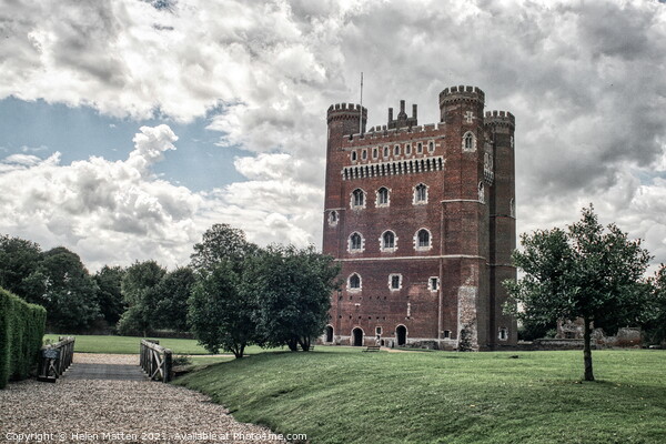 Tattershall Castle, Lincolnshire grey day Picture Board by Helkoryo Photography