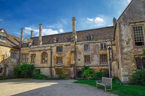 LaCock Abbey A Window to the Past Picture Board by Helkoryo Photography